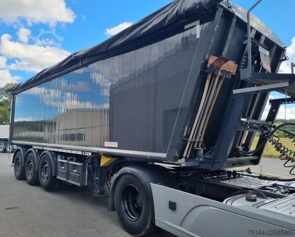 Tippsemitrailer KEMPF SKM 39/3 AK Alukastenmulde