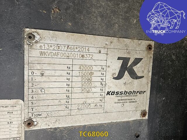 Přívěs na plošinu Kässbohrer 