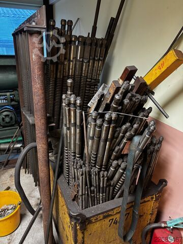 เครื่องจักรบรอชชิง (broaching machine) Maschinenfabrik John Schehr Meuselwitz Innenräummaschine / Nutziehmaschine