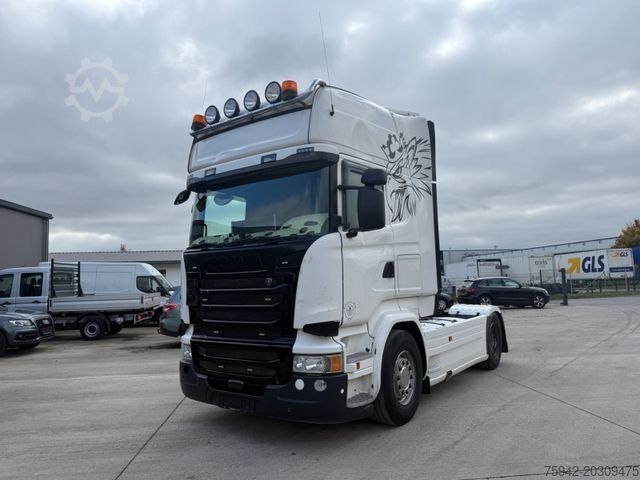 หัวลากมาตรฐาน SCANIA R410 TOPLINE ohne EGR RETARDER STANDKLIMA