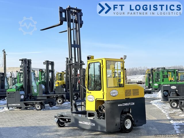 رافعة شوكية رباعية الاتجاهات Combilift C3000 GAS DUPLEX PLATFORM 1500 FREE LIFT