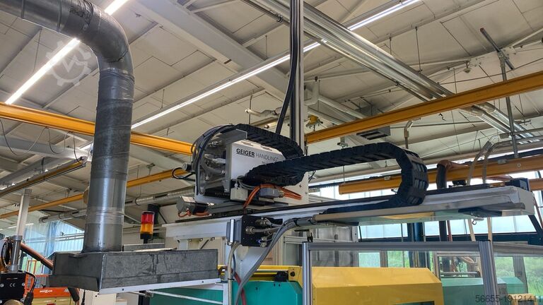 Máy ép phun bao gồm xử lý Geiger Arburg 470S 1300-675 186587