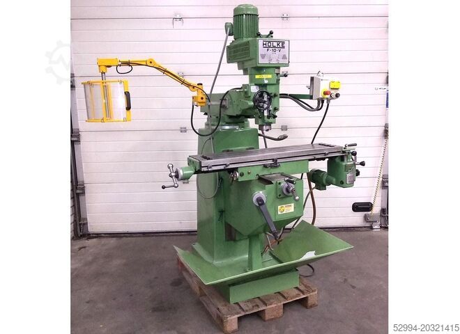 Fresadoras Universais e CNC Holke F-10-V X: 815 - Y: 400 - Z: 420 mm