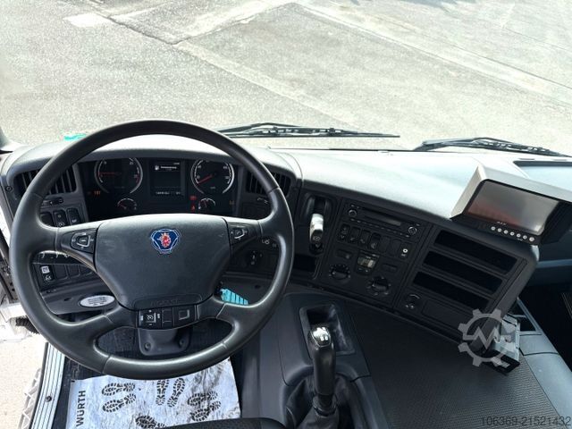 Цистерна камион за вакуум SCANIA P320 4x2 Hvidtved Larsen 7000 L Kombi