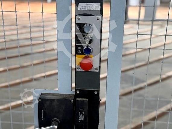 Mesin gergaji panel + sistem penyimpanan panel Holzma HPP 380/43/43/R + Bargstedt TLF210/10/05
