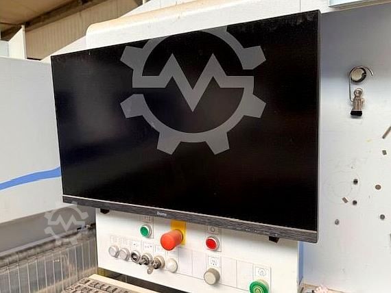 Mesin gergaji panel + sistem penyimpanan panel Holzma HPP 380/43/43/R + Bargstedt TLF210/10/05