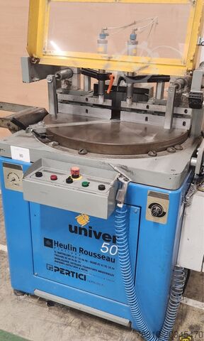 Scie circulaire pour métaux légers et aluminium Pertici Univer 50