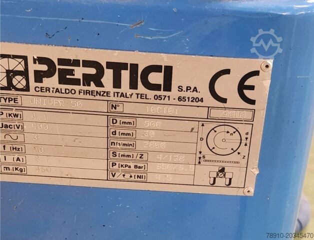 Scie circulaire pour métaux légers et aluminium Pertici Univer 50