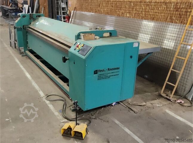 Tafelblechbiegemaschine mit Anschlag Jouanel PTN 3050