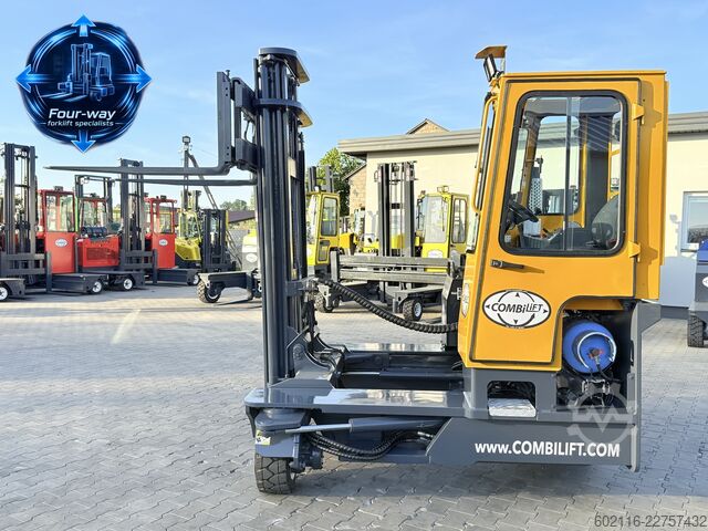 Carretilla retráctil de 4 vías Combilift C4000 GAS DUPLEX 4100 SIDE-SHIFT