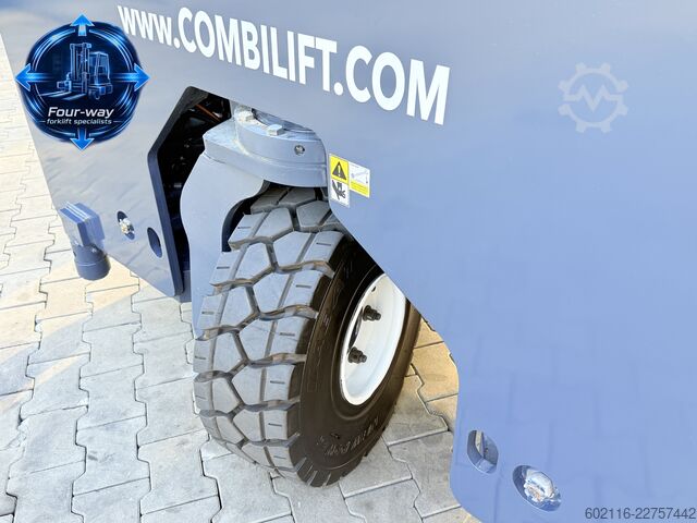 Carretilla retráctil de 4 vías Combilift C4000 GAS DUPLEX 4050 WIDE POSITIONER