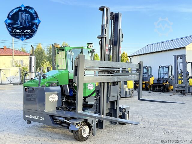 Carretilla retráctil de 4 vías Combilift C4000 GAS DUPLEX 4050 WIDE POSITIONER