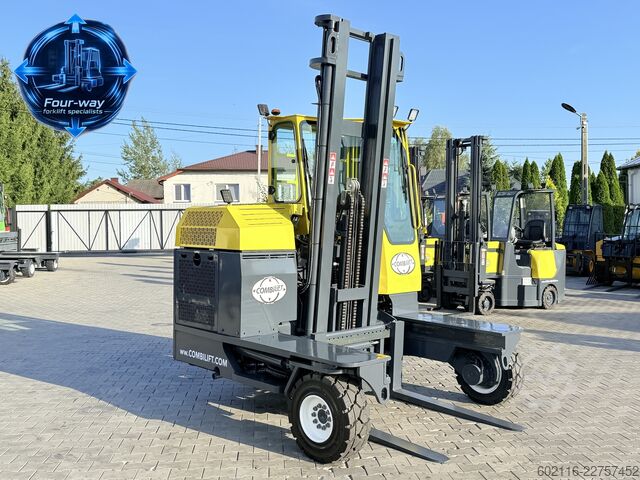 Carretilla retráctil de 4 vías Combilift C3000XL GAS DUPLEX 4550 SIDE SHIFT
