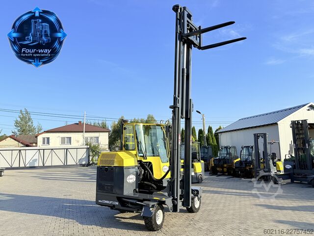 Carretilla retráctil de 4 vías Combilift C3000XL GAS DUPLEX 4550 SIDE SHIFT