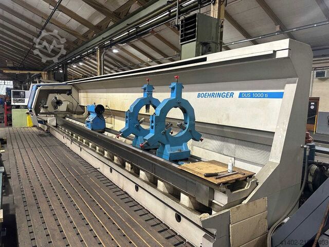 Torno de ciclo / 8.000 mm Boehringer DUS 1000 Ti