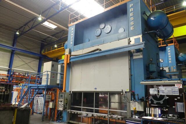 Punzonatrice automatica - pressa transfer Manzoni T6302MR/2/12/TE