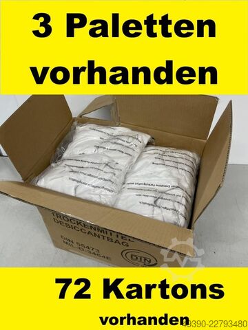 27 kg de dessecante para absorção de umidade em sachês de 16TME, desiccant bag conforme DIN-55473-B, ZERUST - EXCOR BALESO