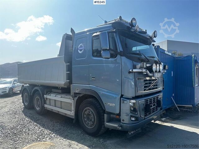Tipper Volvo FH750 6x4 Snowrigged Combi truck
