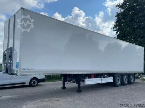 Mala REISTREYLER Box trailer 13,60 3-assig met D'hollandia klep ...