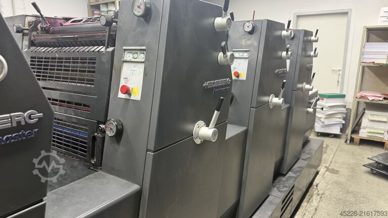 Máquina de impressão offset Heidelberg GTO PM 52-4 2001