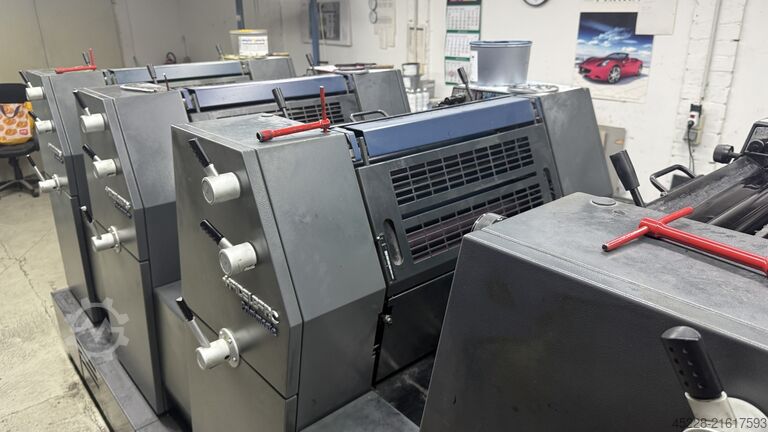 Máquina de impressão offset Heidelberg GTO PM 52-4 2001