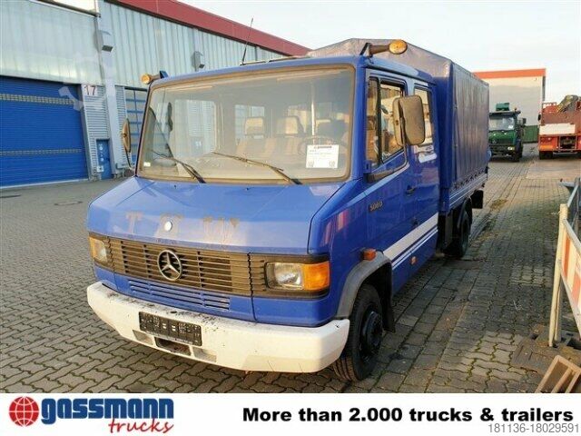 Fourgon pick-up Mercedes-Benz 508 D 4x2 Doka, EX-THW