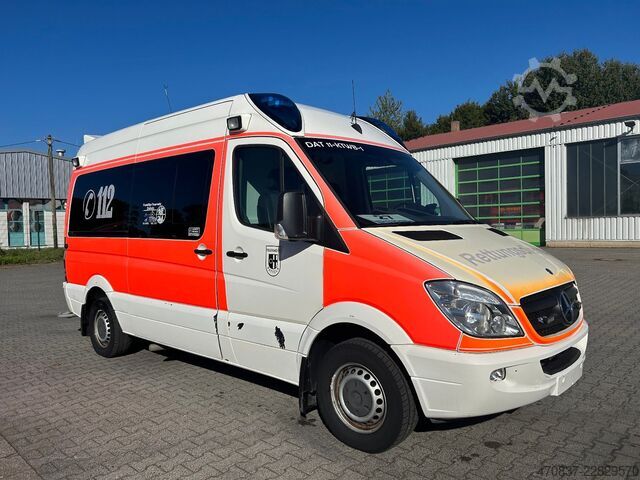 फायर ट्रक MERCEDES-BENZ Sprinter 316 / Trage Liege Rampe