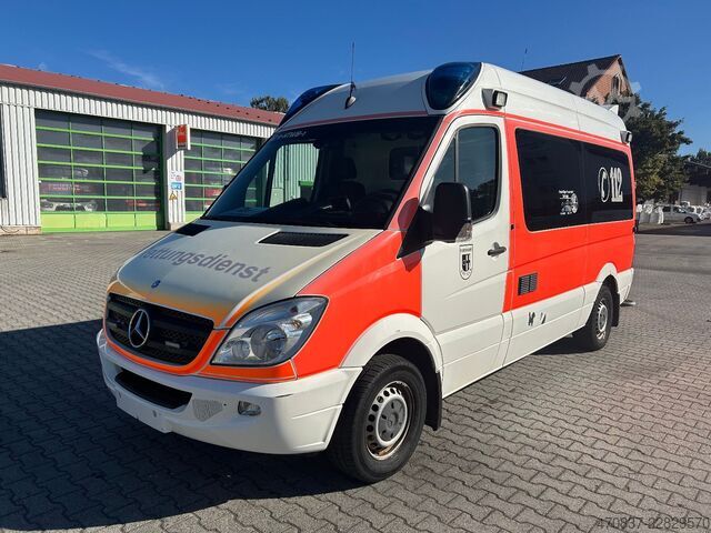फायर ट्रक MERCEDES-BENZ Sprinter 316 / Trage Liege Rampe