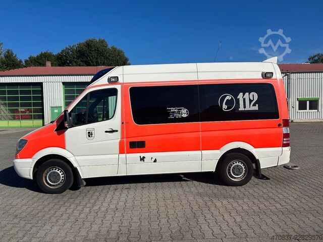 फायर ट्रक MERCEDES-BENZ Sprinter 316 / Trage Liege Rampe