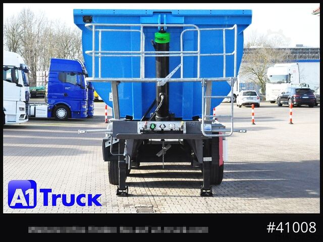 Полуремарке самосвал WIELTON Euromix ca 24m³  Stahl, Lift SAF,  Tageszulassung,