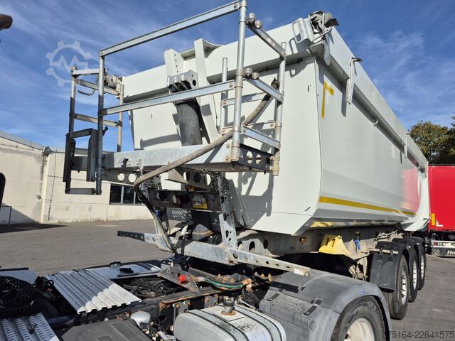 Tipper semitrailer Schmitz Cargobull SKI 24 SL 7.2 Stahlrundmulde