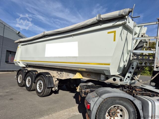 Tipper semitrailer Schmitz Cargobull SKI 24 SL 7.2 Stahlrundmulde