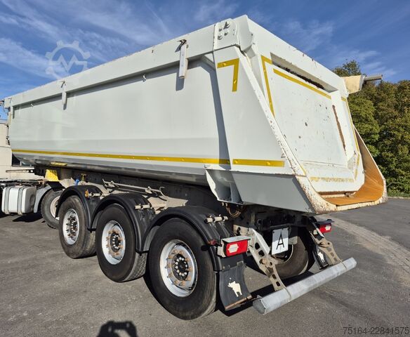Tipper semitrailer Schmitz Cargobull SKI 24 SL 7.2 Stahlrundmulde