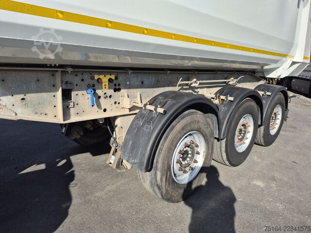 Tipper semitrailer Schmitz Cargobull SKI 24 SL 7.2 Stahlrundmulde