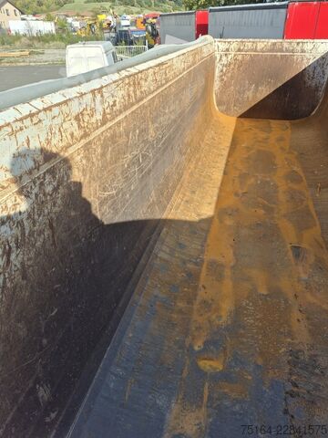 Tipper semitrailer Schmitz Cargobull SKI 24 SL 7.2 Stahlrundmulde