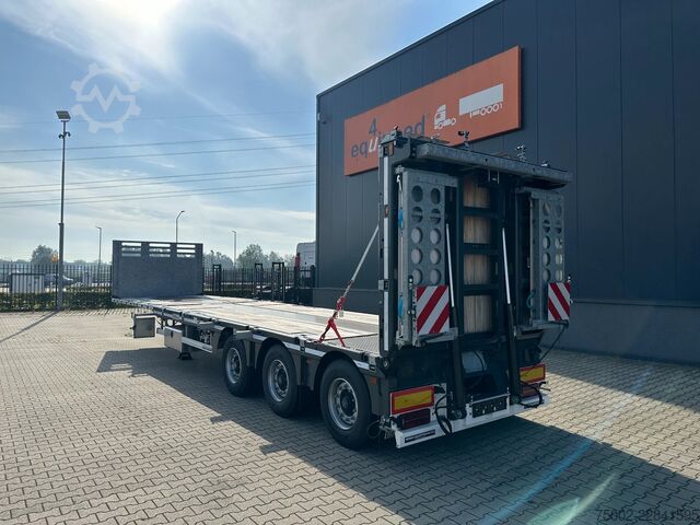 Platform aanhanger Faymonville NEW MAX200-N-3A-13.50-FTR-19.5-2.54 Flat Tail Ramp