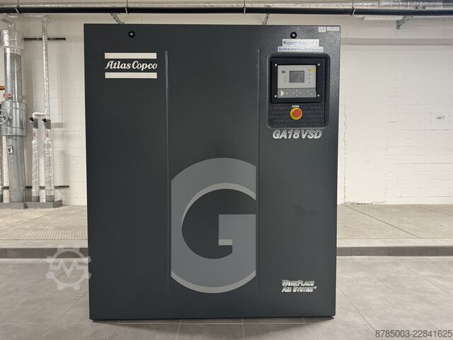 Schraubenkompressor 18,5 kW / 13 bar VSD Atlas Copco GA18VSD