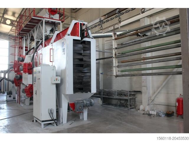 מכונת התזת שוט רציפה תלויה CETINGIL ASK-KON Overhead Blasting Machine