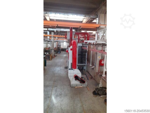 מכונת התזת שוט רציפה תלויה CETINGIL ASK-KON Overhead Blasting Machine