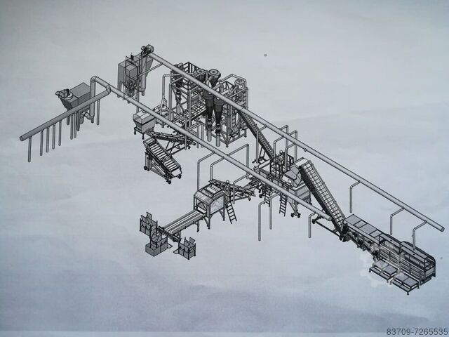 संयंत्र प्रसंस्करण मशीन लाइन EUROPRIMA Processing line+ camomille output