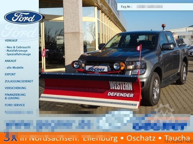 Van FORD Ranger XLT 4x4 DoKa Winterdienst Streuer Pflug