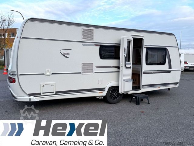 Caravan FENDT Saphir 560 SKM Mover und Klima Bettstaukasten