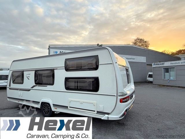 Caravan FENDT Saphir 560 SKM Mover und Klima Bettstaukasten