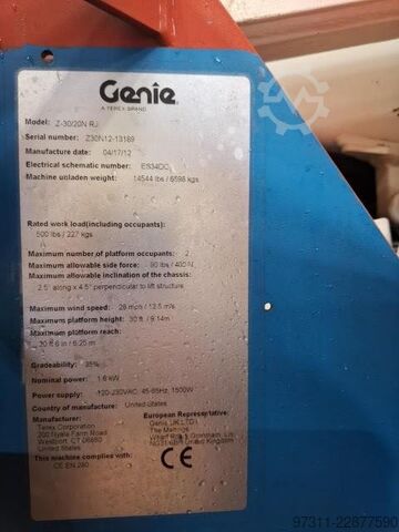  Genie Z-30/20N RJ