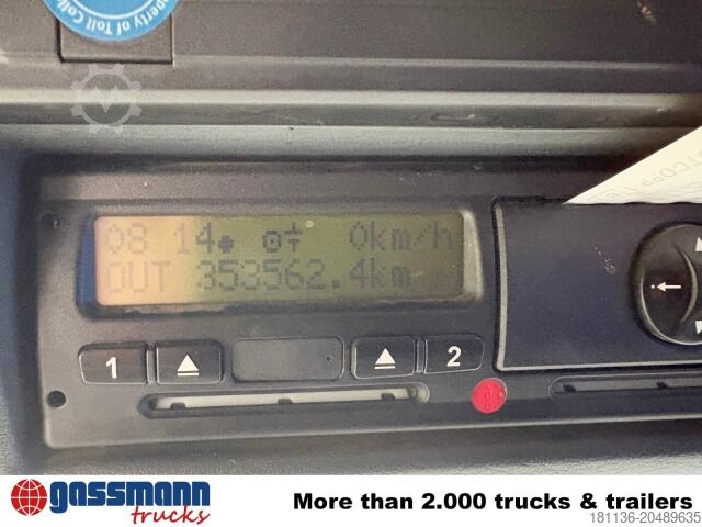 롤오프 덤프 트럭 MAN TGS 18.360 4X2 BL, Hyva 10.45 S,