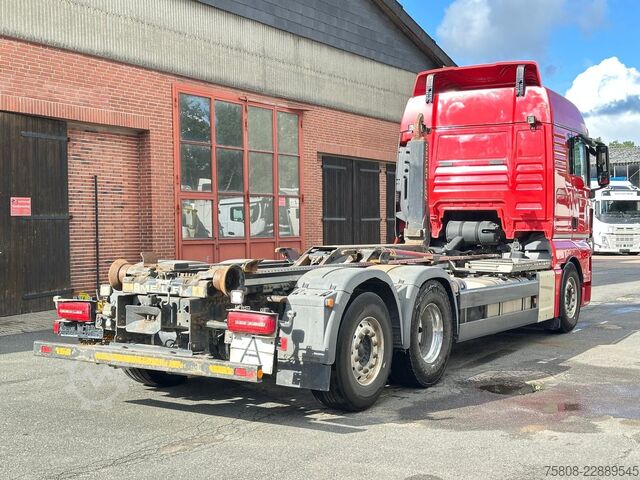 Kamion s kipom s pomičnim kontejnerom MAN TGX 26.500 6x2 Meiller RS21.70 Funk Lift/Lenk