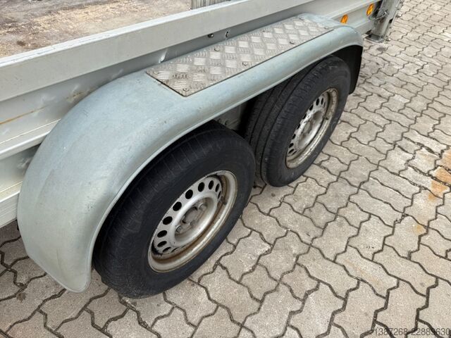 低平板挂车 KOCH Baumaschinenanhänger / Rampen / TÜV Januar 2027