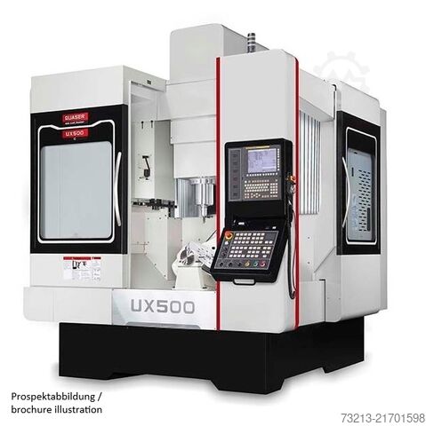 5 Achsen Universal Bearbeitungszentrum QUASER UX 500 C