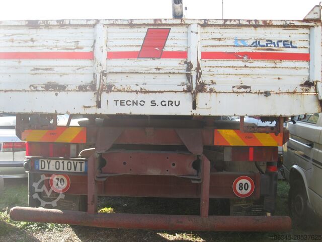 TRUCK WITH CRANE AND TIPPING TRUCK Iveco EUROCARGO 180E28