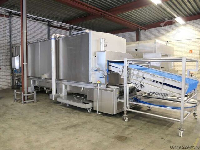 Karstā gaisa krāsns, 3 slāņu, COO1350x6000 Provisur Hete-lucht-tunnel 3 laags, COO1350x6000